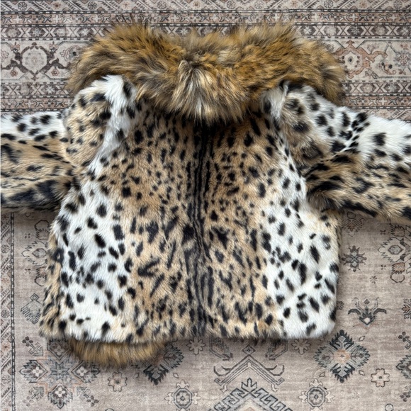 Donna Salyers Fabulous-Furs Faux Fur Animal Print Jacket - Size Medium - Picture 7 of 11